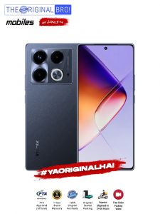 Infinix Note 40 - 8GB RAM - 256GB Storage - PTA Approved - 12 Months Warranty - Black - The Original Bro Mobiles - TOB33